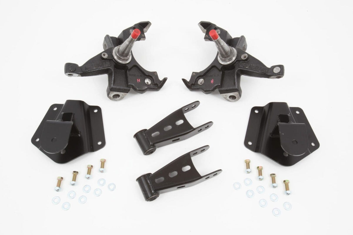 2/4 Inch Spindle Lowering Kit 1995-2000 4-Door Tahoe, Suburban, & Yukon 2WD Heavy Duty - 33145