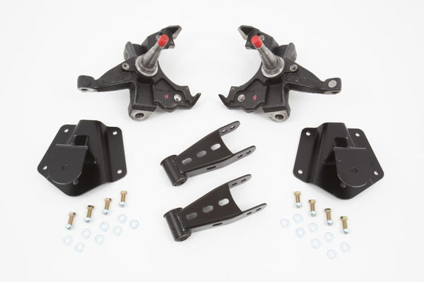 2/4 Inch Spindle Lowering Kit 1995-2000 4-Door Tahoe, Suburban, & Yukon 2WD Heavy Duty - 33145