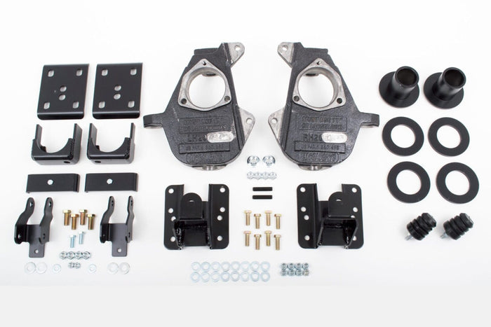 3-4/5-6 Inch Spindle/Flip Kit Lowering Kit 2014-2018 Silverado/Sierra 1500 with Cast Steel Control Arms 2WD - 34160