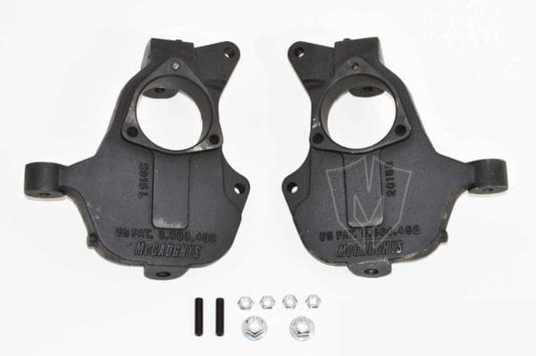 2 Inch Drop Spindles 2014-2018 Silverado/Sierra 1500/ 2014-2020 Tahoe/Yukon 2WD with Stamped Steel/Alum Control Arms - 34200