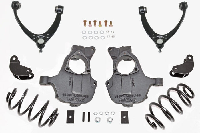 2/3 Inch Spindle Lowering Kit 2014-2020 Tahoe, Suburban, Yukon, and Yukon XL 4WD - 34208