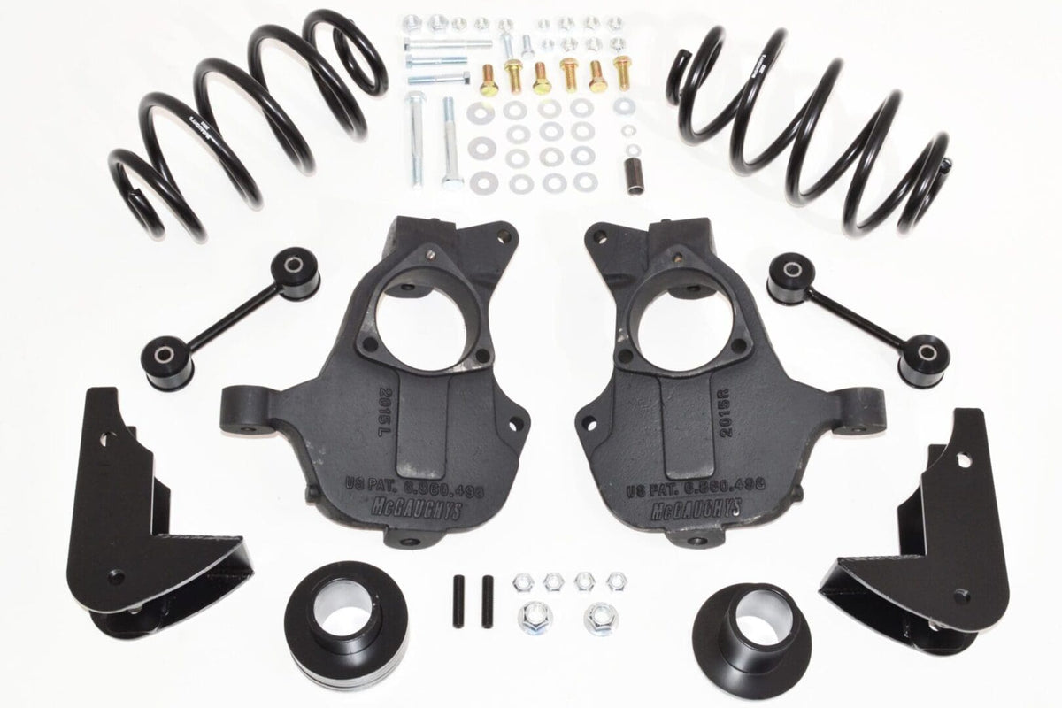 3-4/5 Inch Spindle Lowering Kit 14-20 Tahoe, Suburban, Yukon, and Yukon XL 2WD Non-Auto - 34216
