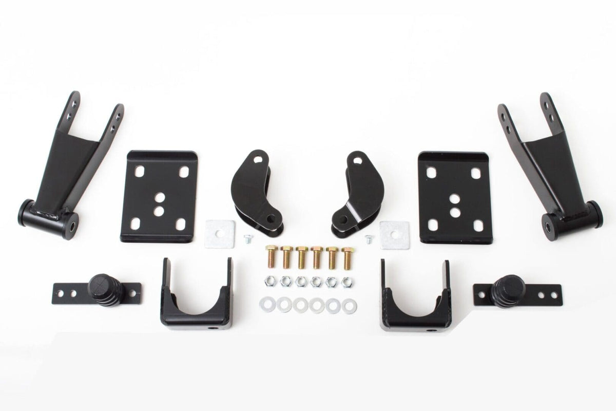 4 Inch Rear Lowering Kit 2002-2008 Dodge Ram 1500 2WD - 44009