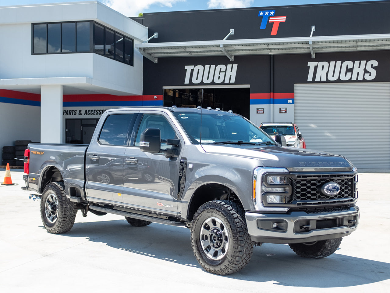 NEW 2023 FORD F250 XLT 'TREMOR', CARBONIZED GREY (STOCK #5034)