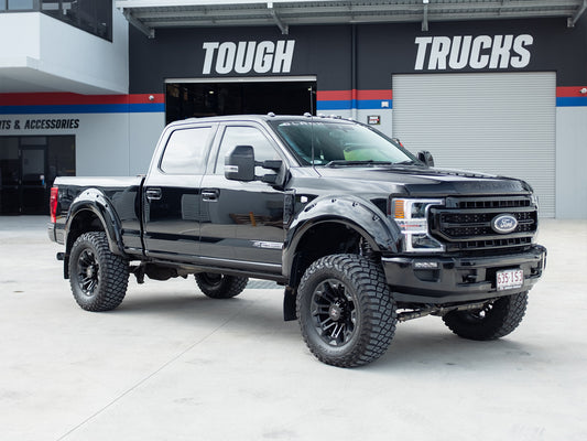 2022 FORD F250 LARIAT 'BLACK WIDOW' by SCA PERFORMANCE (STOCK #1002)