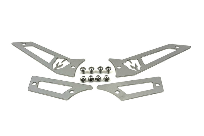 Replacement Stainless Steel Badges for Upper Control Arms 2007-2018 Silverado/Sierra 1500 - 50707