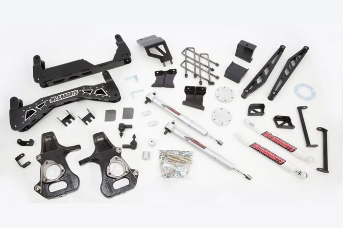 7-9 Inch Premium Lift Kit S/S Black 2007-2013 Silverado/Sierra 1500 4WD - 50721