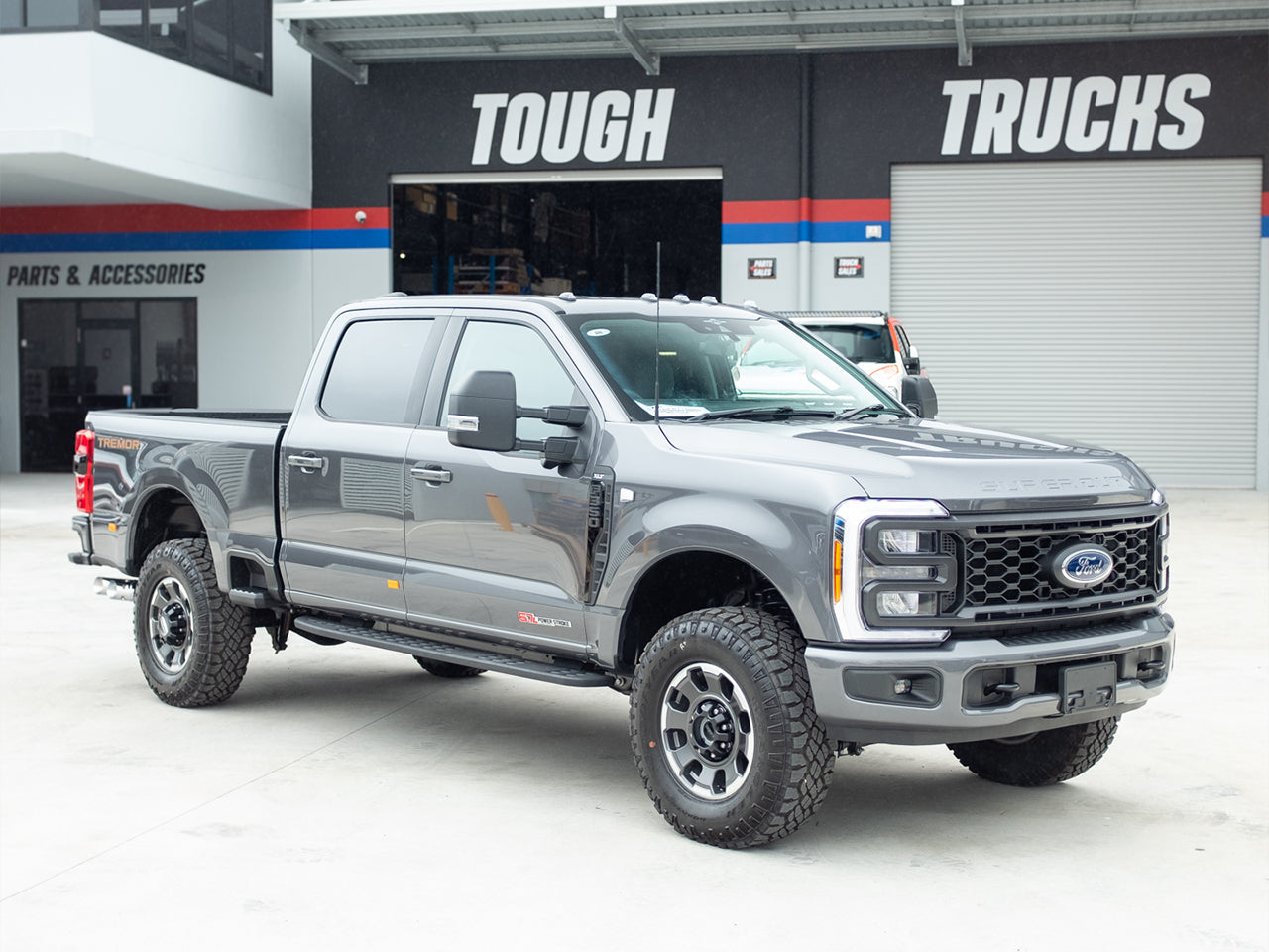 NEW 2023 FORD F350 XLT TREMOR, CARBONIZED GREY (STOCK #5074)