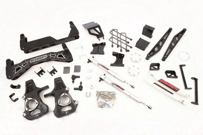 7-9 Inch Premium Lift Kit S/S Black 2014-2016 Silverado/Sierra 1500 with Cast Steel Control Arms 4WD - 50767-SSB