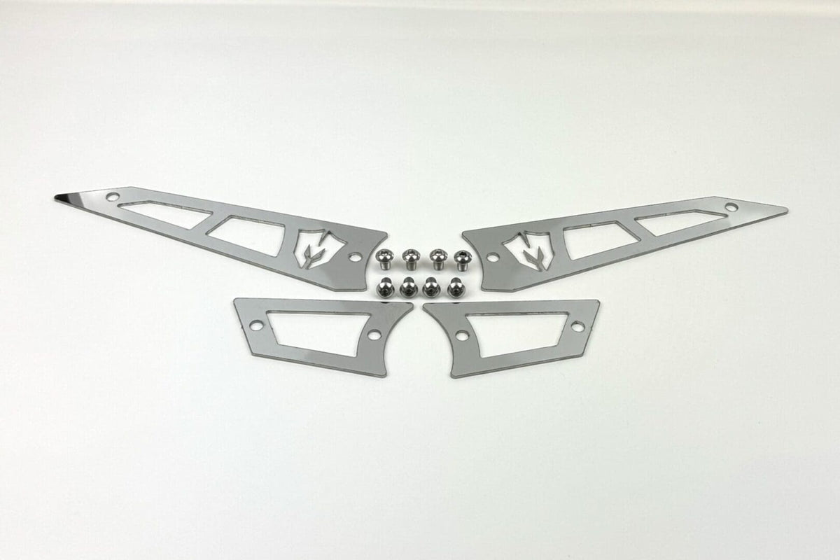 Replacement Stainless Steel Badges for Upper Control Arms 2019-2026 Silverado/Sierra 1500 - 50791
