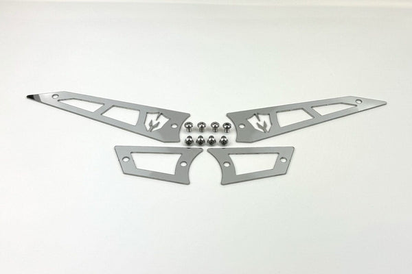 Replacement Stainless Steel Badges for Upper Control Arms 2019-2026 Silverado/Sierra 1500 - 50791