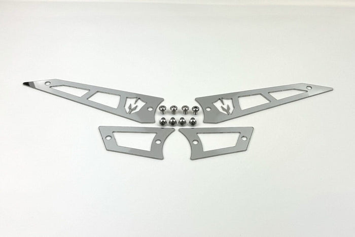 Replacement Stainless Steel Badges for Upper Control Arms 2019-2026 Silverado/Sierra 1500 - 50791