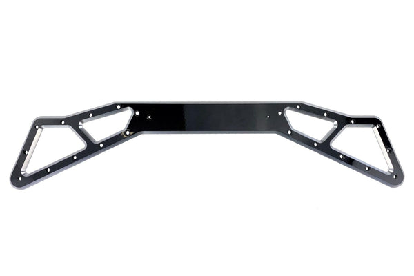 Billet Face Plate fits 7-9 Inch S/S Crossmember 2007-2018 Silverado/Sierra 1500 Black - 51009