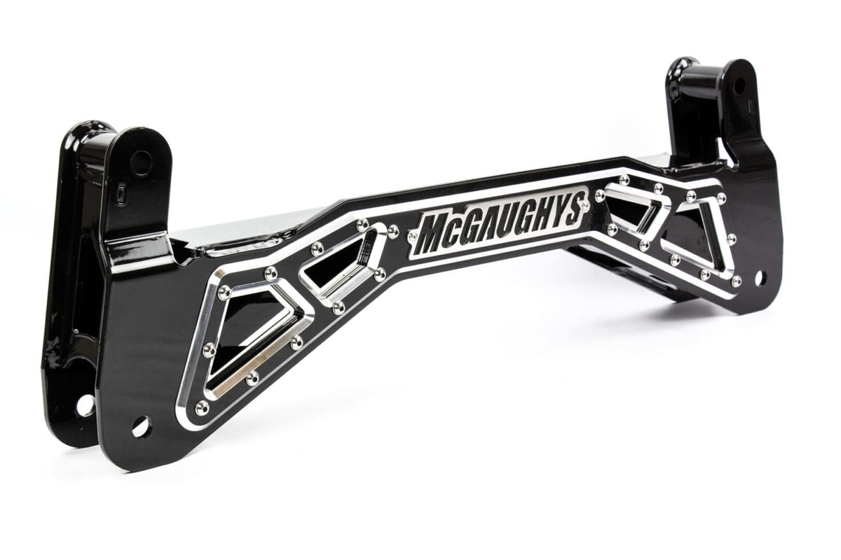 Billet Face Plate fits 7-9 Inch S/S Crossmember 2019-2026 Silverado/Sierra 1500 Black - 51017