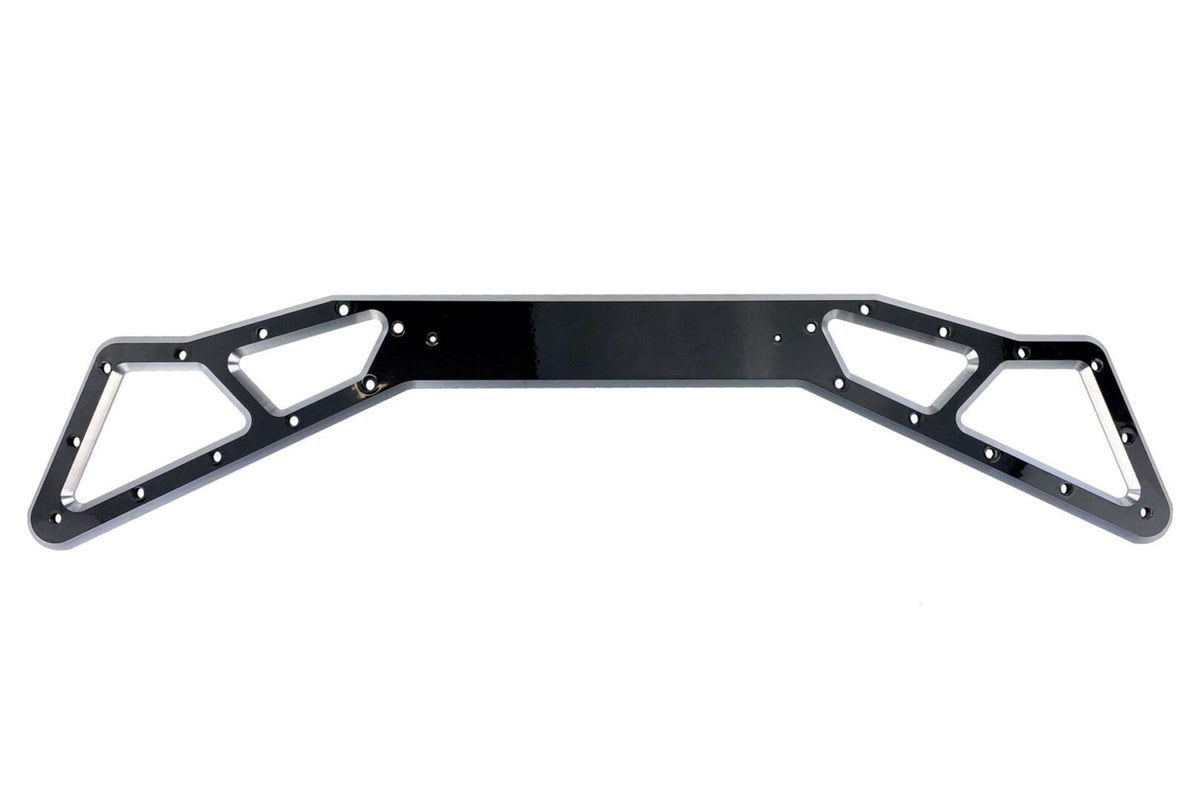 Billet Face Plate fits 7-9 Inch S/S Crossmember 2011-2019 Silverado/Sierra 2500/3500 Black - 51021