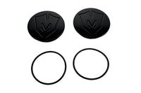 Billet Ball Joint Caps Black Fits Upper Arms 2007-2026 Silverado/Sierra 1500 2011-2026 Silverado/Sierra 2500/3500 - 51051