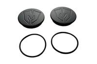 Billet Ball Joint Caps Black Fits Upper Arms 2007-2026 Silverado/Sierra 1500 2011-2026 Silverado/Sierra 2500/3500 - 51051