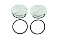 Billet Ball Joint Caps Polished Fits Upper Arms 2007-2026 Silverado/Sierra 1500 2011-2026 Silverado/Sierra 2500/3500 - 51052
