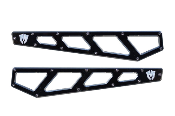 Billet Face Plates fits Radius Arms 2005-2022 Ford F250/F350 for 4 Inch-6 Inch-8 Inch Lift Kits Black - 51101