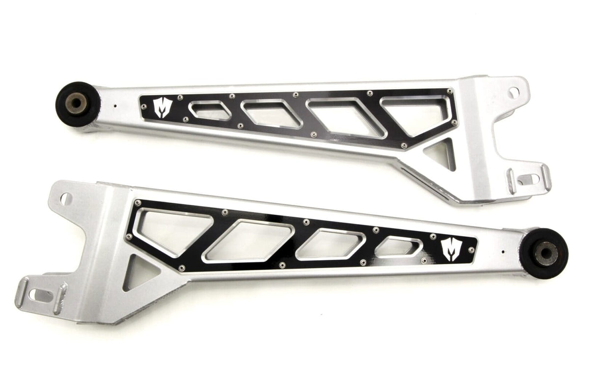 Billet Face Plates fits Radius Arms 2005-2022 Ford F250/F350 for 4 Inch-6 Inch-8 Inch Lift Kits Black - 51101