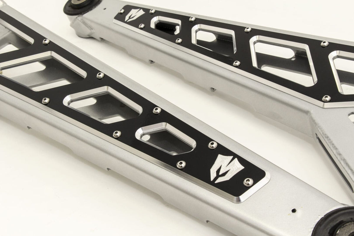 Billet Face Plates fits Radius Arms 2005-2022 Ford F250/F350 for 4 Inch-6 Inch-8 Inch Lift Kits Black - 51101