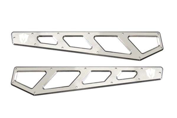 Billet Face Plates for Radius Arms 2005-2022 Ford F250/F350 Raw Finish - 51103