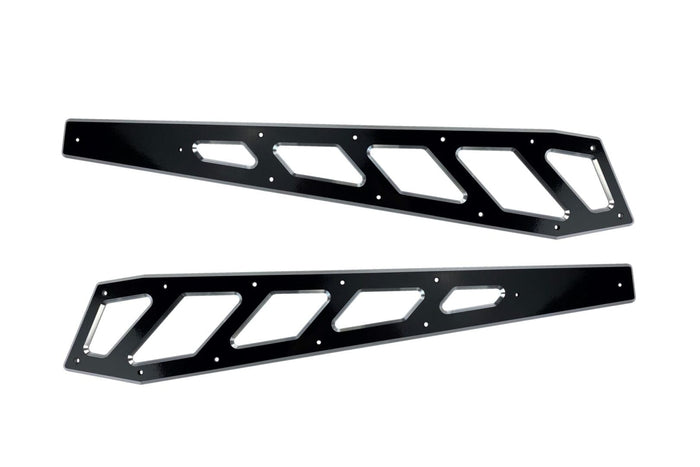 Billet Face Plates fits Radius Arms 2013-2026 Dodge Ram 2500/3500 For 4 Inch and 8 Inch Lift Kits Black - 51201