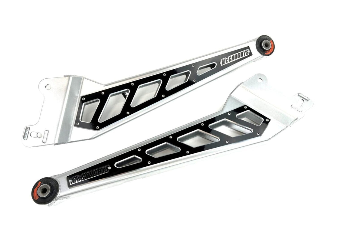 Billet Face Plates fits Radius Arms 2013-2026 Dodge Ram 2500/3500 For 4 Inch and 8 Inch Lift Kits Black - 51201