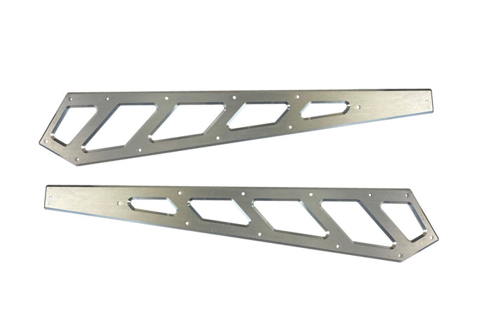 Billet Face Plates for Radius Arms 2014-2026 RAM 2500 2013-2026 RAM 3500 4 and 8 Inch Lift Raw Finish - 51203