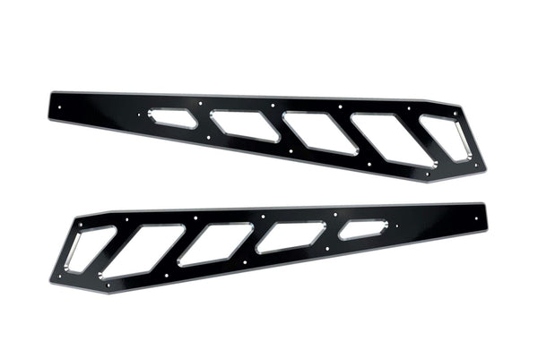 Billet Face Plates fits Radius Arms 2013-2026 Dodge Ram 2500/3500 For 6 Inch and 10 Inch Lift Kits Black - 51205