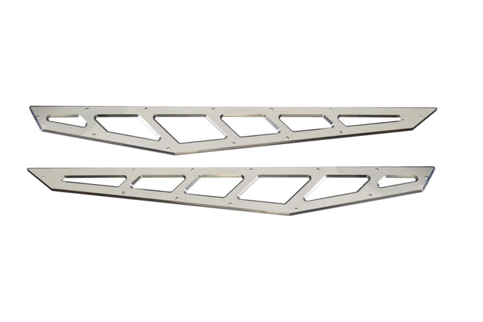 Billet Face Plates for Traction Bars 2020-2026 Silverado/Sierra 2500/3500 Raw Finish - 51343
