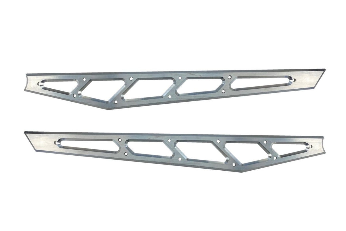 Billet Face Plates for Compression Struts 2019-2026 Silverado/Sierra 1500 Raw Finish - 51405