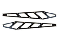Billet Face Plates fits Compression Struts 2011-2019 Silverado/Sierra 2500/3500 Black - 51411