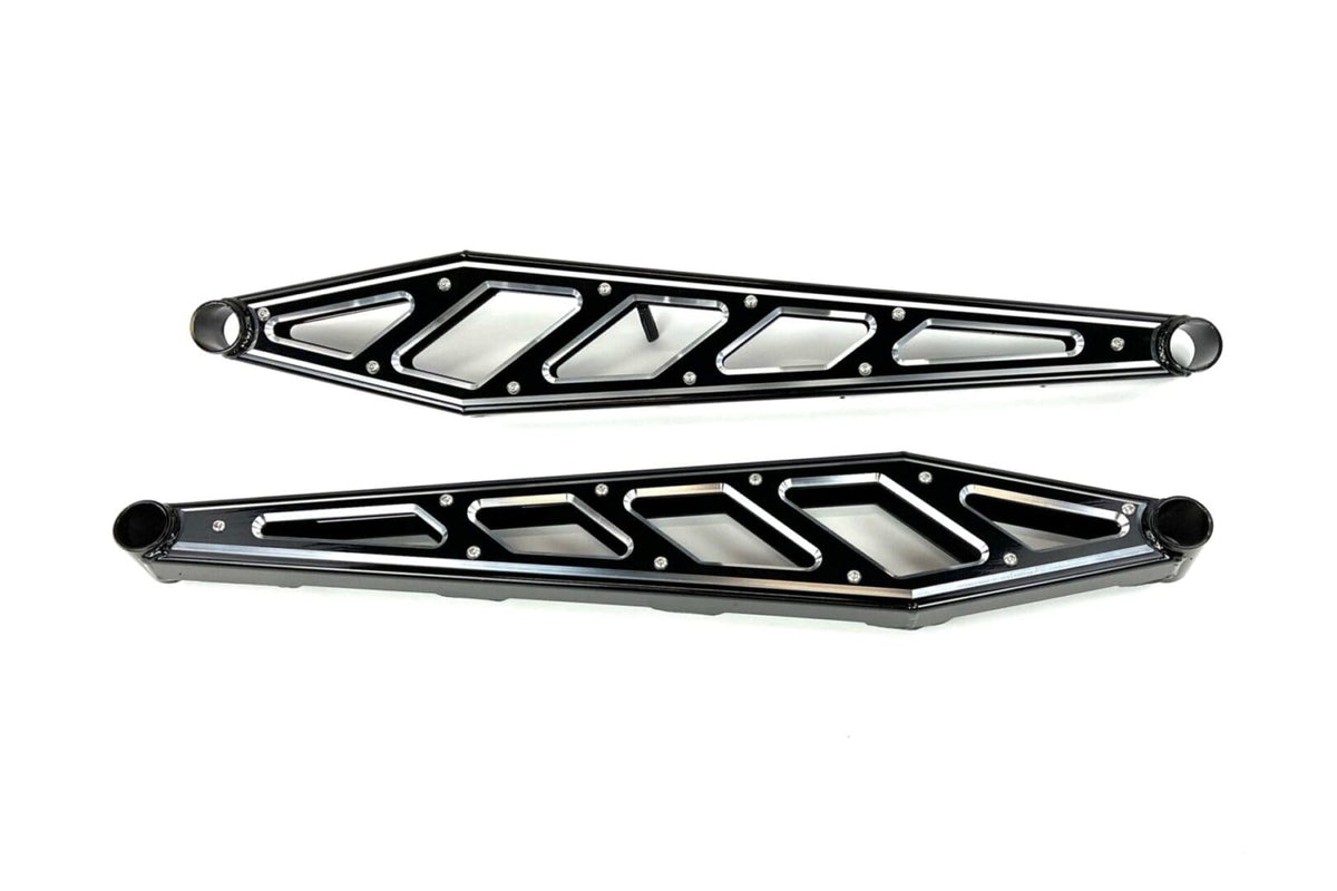 Billet Face Plates fits Compression Struts 2011-2019 Silverado/Sierra 2500/3500 Black - 51411