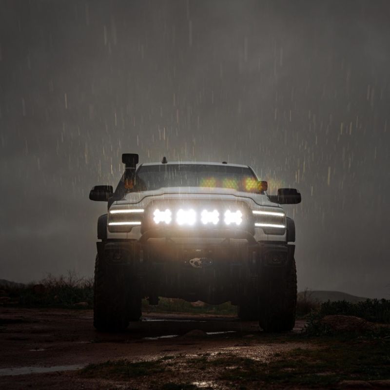 SlimLite® 8" LED - Light Shield - SAE Driving - Clear