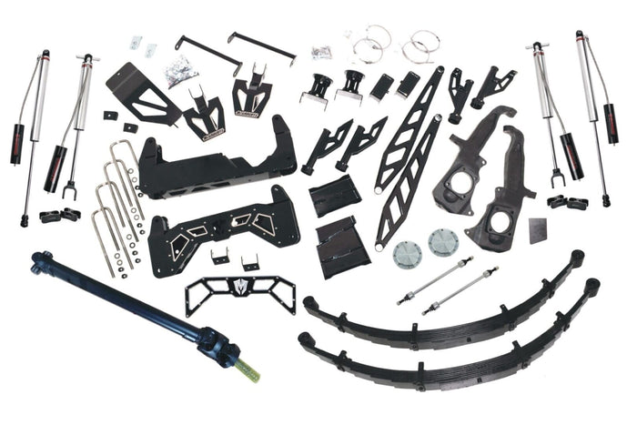 10-12 Inch Premium Lift Kit 2011-2019 Silverado/Sierra 2500/3500 Raw 2WD/4WD - 52371