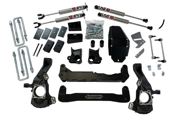 4 Inch Premium Lift Kit w/M84 Shocks 2020-2026 Silverado/Sierra 3500 2WD/4WD - 52455