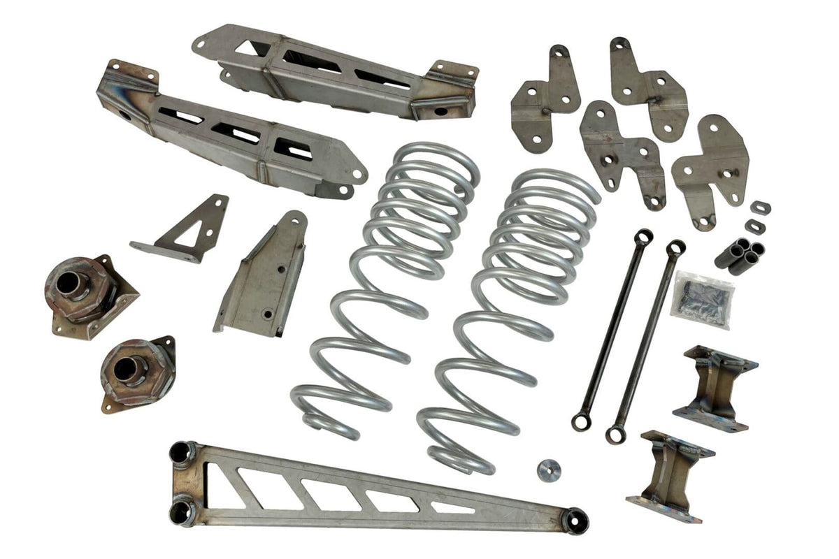 10 Inch Premium Lift Kit with Radius Arms 2014-2018 Dodge Ram 2500 4WD Raw Finish - 54321