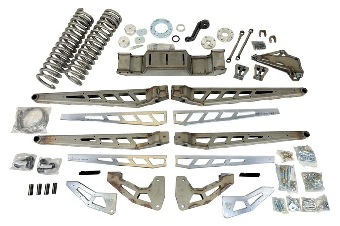 10 Inch Premium Lift Kit with 4-Link 2014-2018 Dodge Ram 2500 4WD Raw Finish - 54322
