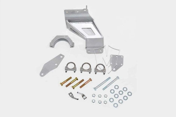 Dual Steering Stabilizer Bracket Kit 2014-2026 RAM 2500 2013-2026 RAM 3500 Raw Finish - 54328