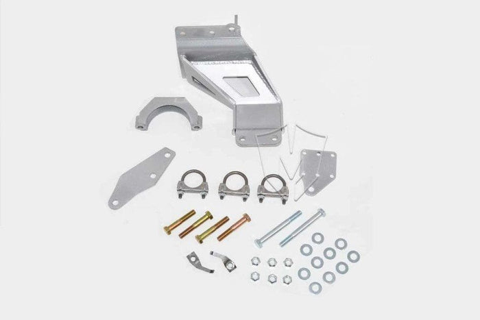 Dual Steering Stabilizer Bracket Kit 2014-2026 RAM 2500 2013-2026 RAM 3500 Raw Finish - 54328