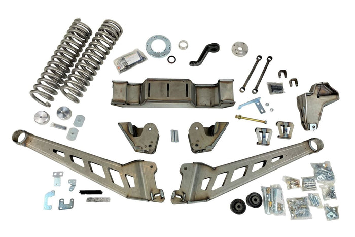 10 Inch Premium Lift Kit with Radius Arms 2019-2024 Dodge Ram 2500 4WD Raw Finish - 54418