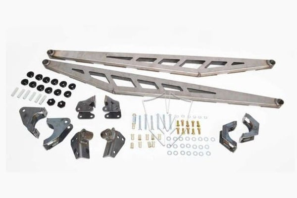Traction Bar Kit 2005-2016 Ford F-250 4WD Short Bed Raw Finish - 57218