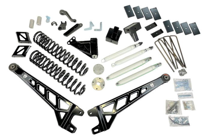 8 Inch Premium Lift Kit S/S Black 2017-2022 Ford F250 4WD with Flange Style Rear Driveline - 57292