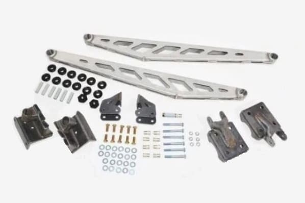 Traction Bar Kit 2017-2022 Ford F-350 4WD Raw Finish - 57296