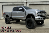 8 Inch Premium S/S Black Lift Kit 2023-2024 Ford F350 4WD - 57418