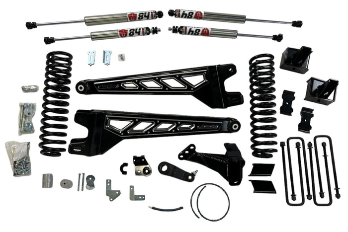 4.5 Inch Premium Lift Kit S/S Black 2023-2024 Ford F450 4WD - 57424