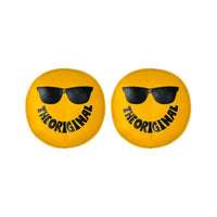 Retro 6" Vinyl Yellow w/ "THE ORIGINAL" Smiley Sunglasses (pr)