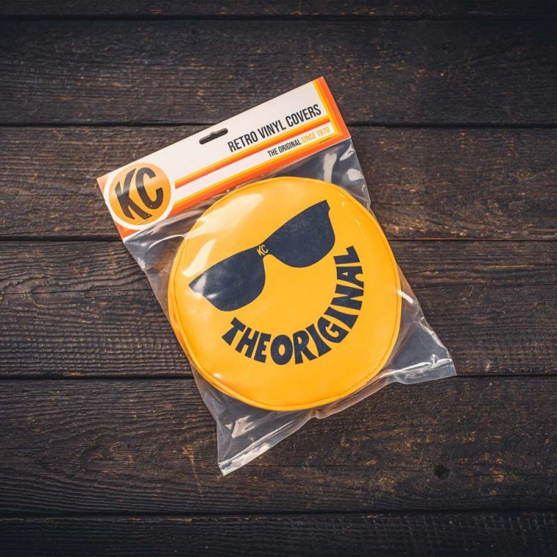 Retro 6" Vinyl Yellow w/ "THE ORIGINAL" Smiley Sunglasses (pr)