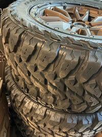 Fuel Rebel 20" Bronze wheels + 33" Yokohama Mud Terrains x 4